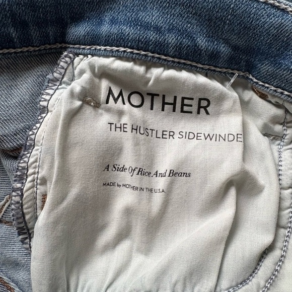 MOTHER The Hustler Sidewinder Jeans in A Side of Rice and Beans 26 - Picture 8 of 17